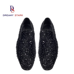 Chaussures Oxford italiennes faites à la main pour hommes, en cuir véritable, confortables, à enfiler, avec logo personnalisé, chaussures habillées, automne, légères - Product Image 2