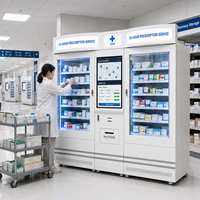 Casillero de Recogida de Medicamentos de Gran Capacidad Dual Winnsen, Red de Casilleros Multiunidad para Hospitales Docentes