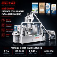 Machine d'emballage automatique ECHO pour sachets préformés, remplissage et scellage, pour poudre de lait