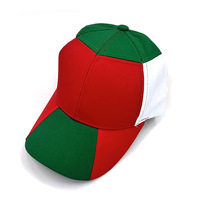 Casquette de baseball rétro personnalisée avec logo, 6 panneaux, patchwork multicolore, style vintage pour hommes et femmes