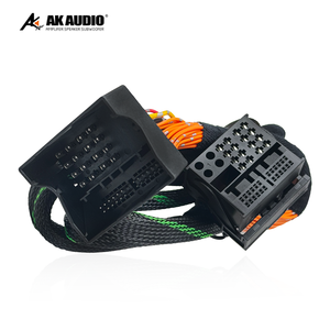 5 # Cable amplificador DSP de alto nivel: ISO hembra macho arnés de cables DSP cables para VW coche REPRODUCTOR DE DVD SISTEMA DE Audio <span class=keywords><strong>Volkswagen</strong></span> - Product Image 5