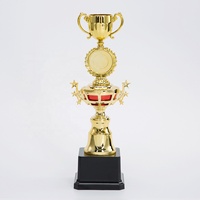 Trophées et récompenses de golf AD72 à prix de fabricant, objets en plastique pour événements de tennis, cricket, course à pied et natation