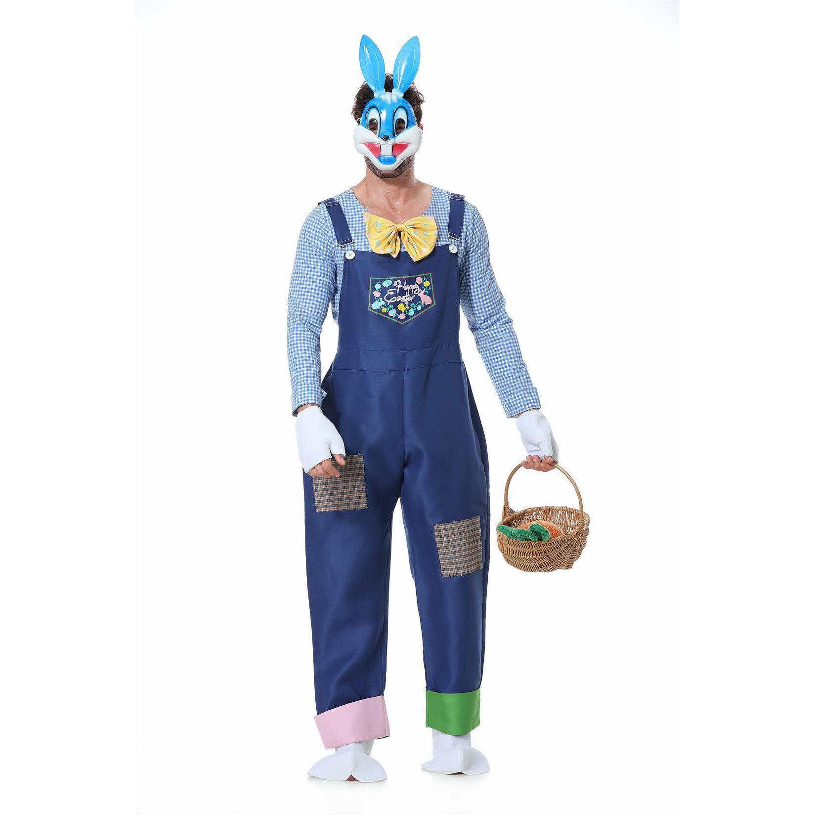 82330 Homme Adulte [Masque Bleu, Salopette, Gants, Chaussures]