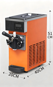 Machine à <span class=keywords><strong>glace</strong></span> et à gelato haute performance pour la fabrication <span class=keywords><strong>artisanale</strong></span> de gelato et de crème glacée. - Product Image 2