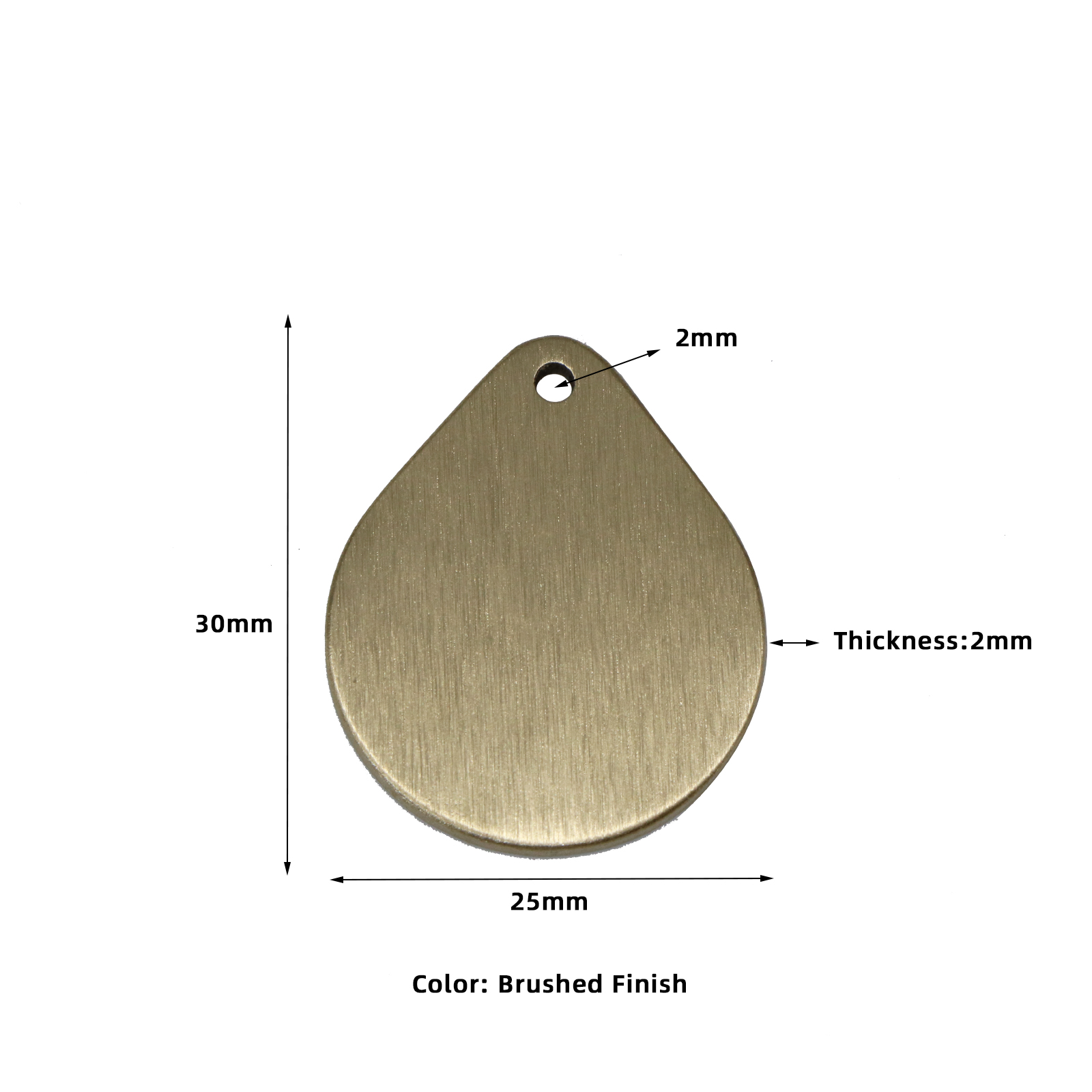 Brushed Brass