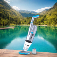 Aspirateur de piscine et spa sans fil rechargeable Aquajack 223, écologique, filtre à petites particules, aspiration 25L/min