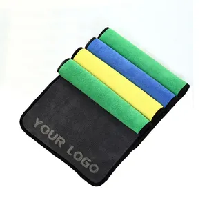 Wholesale Custom Micro Fiber Microfibre Microfiber Auto Automotive Car Wash Drying Detailing Washing Cleaning Cloth Towels