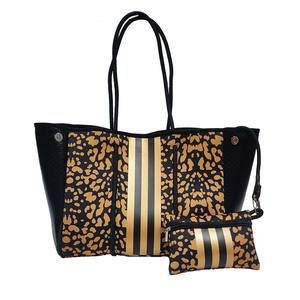 批发畅销女式大号氯丁橡胶干式游泳手提袋沙滩包四季定制网布-女式手提袋 - Product Image 2