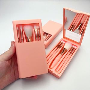 แป้งรองพื้นแบบพกพา ชุดแปรงแต่งหน้าขนาดเล็กสำหรับเดินทาง ชุดแปรงปัดแก้ม ชุดแปรงแต่งหน้า - Product Image 2