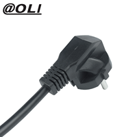 Vente chaude 3pin C13 VDE ordinateur cordon d'alimentation ligne de câble ue pour appareil ménager et ordinateur