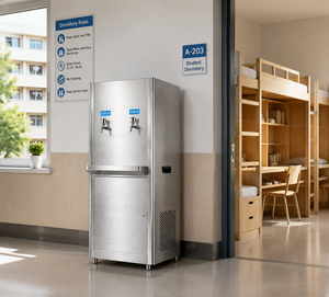 Distributeur d'<span class=keywords><strong>eau</strong></span> froide <span class=keywords><strong>professionnel</strong></span> en acier inoxydable sur pied pour usage domestique et espaces publics - Product Image 3
