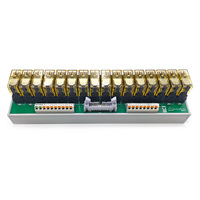 Modulo relè a 16 vie RJ2S DC24V DPDT per montaggio su guida DIN, 8A a bassa potenza, terminale IDC, espansione uscita PLC