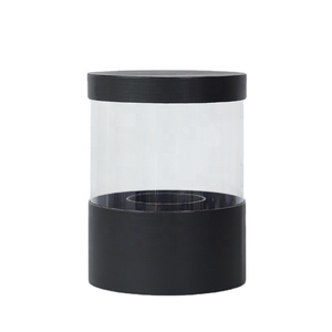 Boîtes en papier en carton ondulé noir avec logo gaufrage petit carton pliant Tuck Top pour <span class=keywords><strong>emballage</strong></span> d'abonnement postal - Product Image 1
