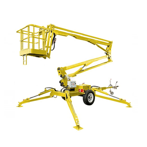 Plataforma elevadora hidráulica articulada de gran alcance para trabajos aéreos en construcción y mantenimiento de edificios - Product Image 1