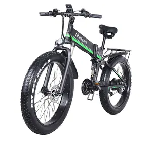 Heiß verkaufendes Hoch geschwindigkeits 48V 26 Zoll Aluminium legierung Körper Lithium batterie Mountain Elektro fahrrad Fett E-Bike