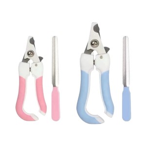 Cat nail clippers with round holes, stainless steel, small blind-access pet nail clippers, cat nail clippers, cross-border pet - Product Image 3