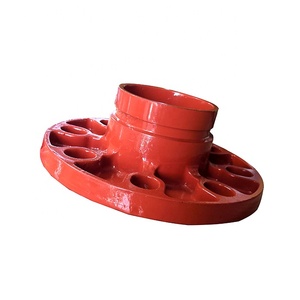 Ansi class150 dễ uốn gang rãnh Bộ chuyển đổi mặt bích cho hệ thống chữa cháy - Product Image 2