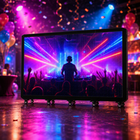P2.5 GOB Tragbare Faltbare LED DJ-Kabinen-Tischfassade Videowand-Display für Musikclub-Events