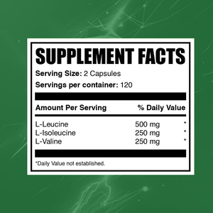 Suplemento para el Cuidado de la Salud, Cápsulas de BCAA para Energía y Resistencia, Mejora el Rendimiento, Cápsulas de Aminoácidos de Cadena Ramificada - Product Image 4