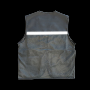 Gilet de sécurité réfléchissant en tissu maillé CITICITY, haute visibilité, fermeture éclair, respirant, avec poche - Product Image 3