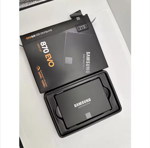 New Sam-sun 870EVO 2TB 2.5 Inch SATA 3.0 6Gb/S Internal SSD MZ-77E2T0B/EU 870EVO SATA 250G 500G 1TB 2TB 4TB