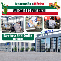 RICHI herbe verte maïs luzerne alimentation animale Pelet Machine Animal vache alimentation machine à granuler avec livraison gratuite