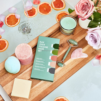 Ensemble de masques nettoyants du fabricant : Ananas Vert, Charbon, Pomme – Masque Facial Hydratant en Profondeur et Éclaircissant pour une Peau Douce