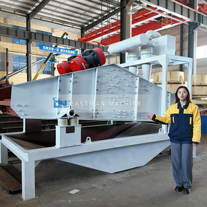 Tailing tái chế máy móc bảo vệ môi trường 30tph hiệu quả-Màn hình khử nước cho nhà máy rửa cát - Product Image 4