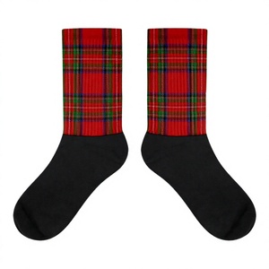 Royal Stewart Winter Crew <b>Hot</b> Sale Casual <b>Socks</b> For Sale Fashion Casual <b>Socks</b> Comfortable Casual <b>Socks</b> In Wholesale - Product Image 3