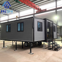 Villa mobile de luxe australienne, maison préfabriquée portable, conteneur extensible de 20 pieds ou 40 pieds, 2, 3, 4 ou 5 chambres
