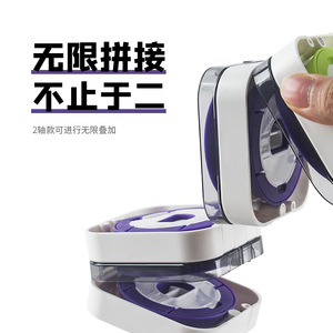 กล่องใส่สายเอ็นตกปลา Aohu 12 แกน 6 สี ความจุสูง พร้อมฝาปิดแบบพลิกได้ อเนกประสงค์ วัสดุซิลิโคน PC สำหรับเก็บอุปกรณ์ตกปลา - Product Image 5