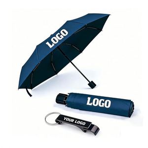 Custom Printed <b>Umbrella</b> Wholesale Logo for Promotional Event Business Gift <b>Windproof</b> Portable Bulk <b>Umbrellas</b> - Product Image 1