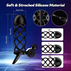 Set Vibratore a Risonanza con Doppio Blocco per Sesso Sicuro per Adulti, Giocattolo Premium per Pene per l'<span class=keywords><strong>Intimità</strong></span> - Product Image 3