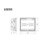 Contrôleur ATS LEEDS HAT520 pour moteur diesel triphasé 35A, pièce de générateur diesel en plastique de haute qualité