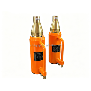 Équipement de précontrainte hydraulique pour poteaux en béton précontraint, avec pince avant monofilament, pour la construction de ponts - Product Image 2