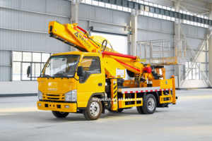 23m 25m 27m דלי משאית טלסקופית בום עבודה אווירית פלטפורמה איש להרים משאית גבוהה - Product Image 2