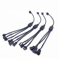 Angitu 3/4Pin 1 إلى 1/2/3/4/5xSM إلى RGB 3Pin 4Pin شريط LED ، لوحة الأم محول التحكم في الضوء