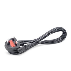 1m 1.2m 2m 2m 3m 5m 0.75MM 3pin Cordon D'alimentation Câble Rétractable <span class=keywords><strong>Secteur</strong></span> 2 Pin Uk Plug C7 Figure 8 Câbles D'alimentation - Product Image 4