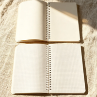 Carnet de notes de bureau pour adultes au design unique, personnalisé, couverture rigide, style peinture à l'huile rétro, reliure spirale, impression sur carton.