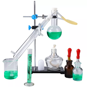 Lampada bruciatore ad alcool lampada di vetro alcool lampada <span class=keywords><strong>laboratorio</strong></span> <span class=keywords><strong>con</strong></span> bruciatore di cotone stoppino - Product Image 3