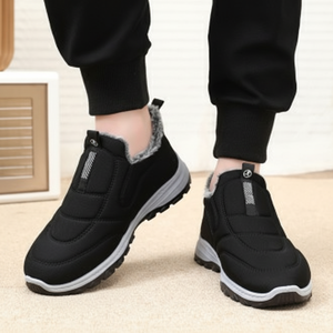 Stivali invernali imbottiti Unisex Sneakers scarpe da pelliccia scarpe da neve per il freddo - Product Image 1