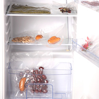 Sacs d'emballage en plastique de qualité alimentaire de stockage de noix biodégradables sac sous vide rétractable sac sous vide alimentaire