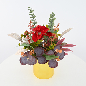 Plantas Artificiales de <span class=keywords><strong>Impatiens</strong></span> Resistentes a la Intemperie de 34 cm, Flores Artificiales para Exteriores, para Jardín, Patio, Terraza y Decoración del Hogar - Product Image 1