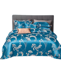 Ensemble de couette, édredon et couvre-lit imprimé, vente chaude, personnalisé, microfibre polyester, populaire, tissé, 100% polyester, moderne, 3 pièces