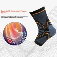 Shiwei – Fournisseur direct : Nouvelles attelles de cheville tricotées, élastiques, respirantes et antidérapantes pour la protection des entorses et le maintien de la forme physique
