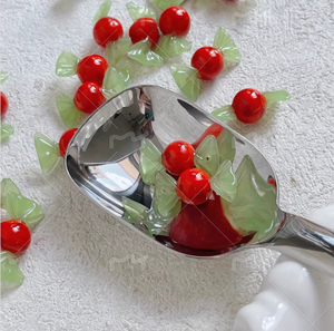 Japanese-style Handcrafted Glass Polka Dot <b>Candy</b> Bead Loose Beads Bracelet <b>Necklace</b> Earrings DIYR Beading Material Mixed Colors - Product Image 2