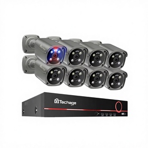 Caméra PTZ Quarkview à prix réduit, 8MP, 4K, CCTV, caméra IP POE, extérieure, audio bidirectionnel, rotation automatique, dôme rapide - Product Image 3