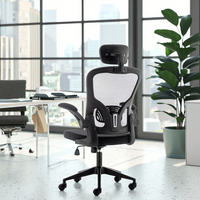 Enjoyseating Yike Chaise de bureau ergonomique à dossier haut et hauteur réglable et pivotante Chaise en tissu maillé Chaise d'ordinateur de jeu