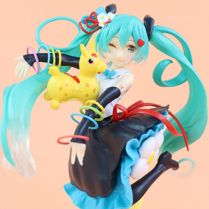 HESPER - Figura de Anime de PVC de 18.5 cm, Estatua de Miku Rody Saltando sobre un Caballo, Figura de <span class=keywords><strong>Manga</strong></span>, Regalo para Niños y Adultos - Product Image 4