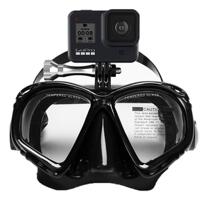 Máscara <span class=keywords><strong>de</strong></span> <span class=keywords><strong>Buceo</strong></span> Ajustable con Soporte <span class=keywords><strong>para</strong></span> <span class=keywords><strong>GoPro</strong></span>, Antivaho, Cristal Templado, <span class=keywords><strong>para</strong></span> Snorkel - Product Image 1